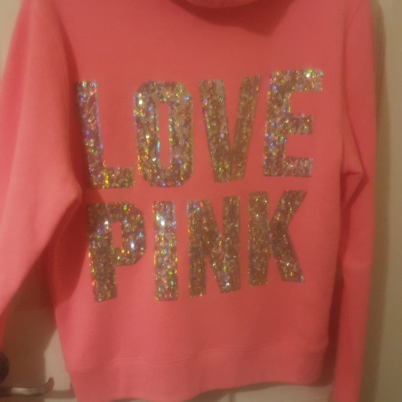 PINK Victoria's Secret Jackets & Blazers - PINK zip up hoodie NWOT